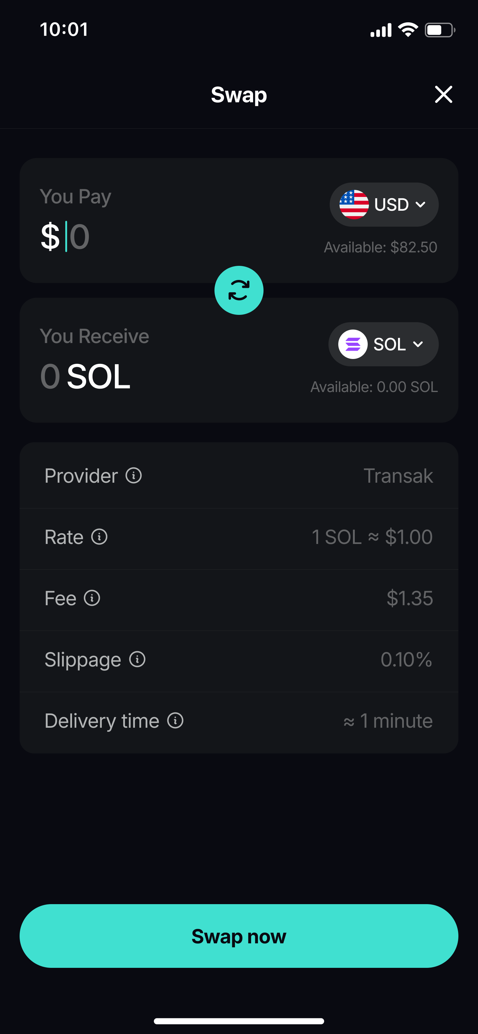 Conversion select asset