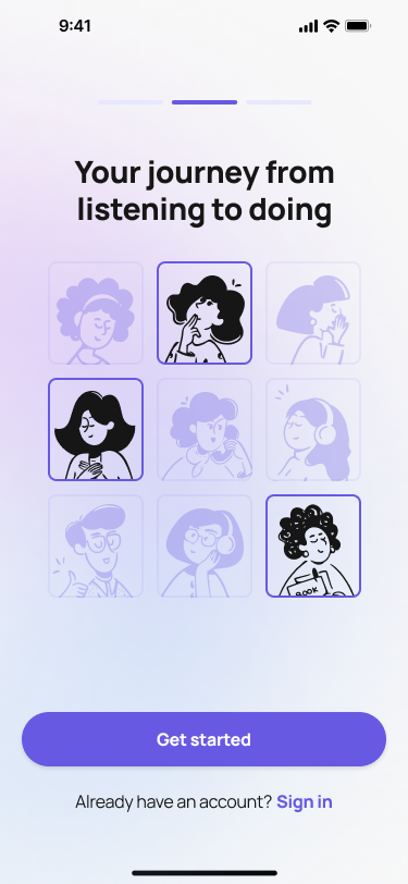THB app screen